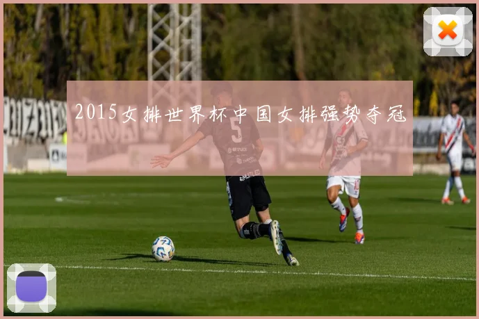 2015女排世界杯中国女排强势夺冠